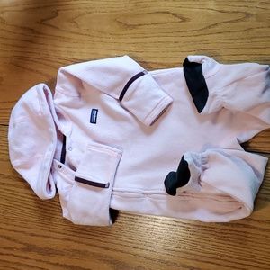 Patagonia micro fleece baby bunting 6-12 months